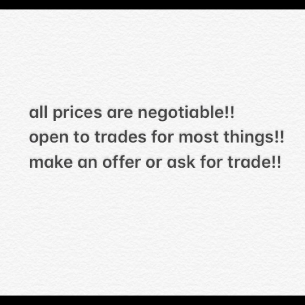 trades!!! offers!!